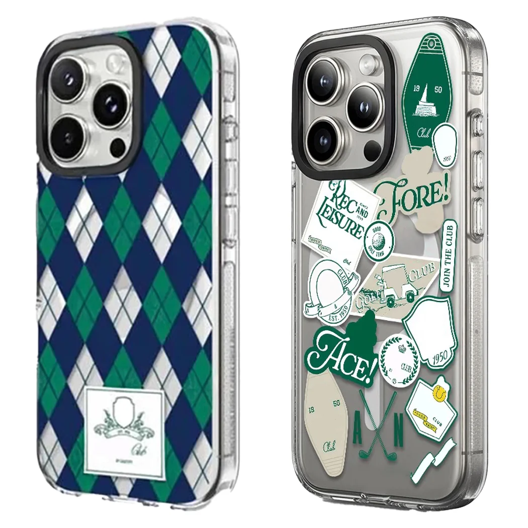 

Cartoon Club Transparent Border IPhone 13 14 15 16 Pro Max Case - Protective IPhone Case