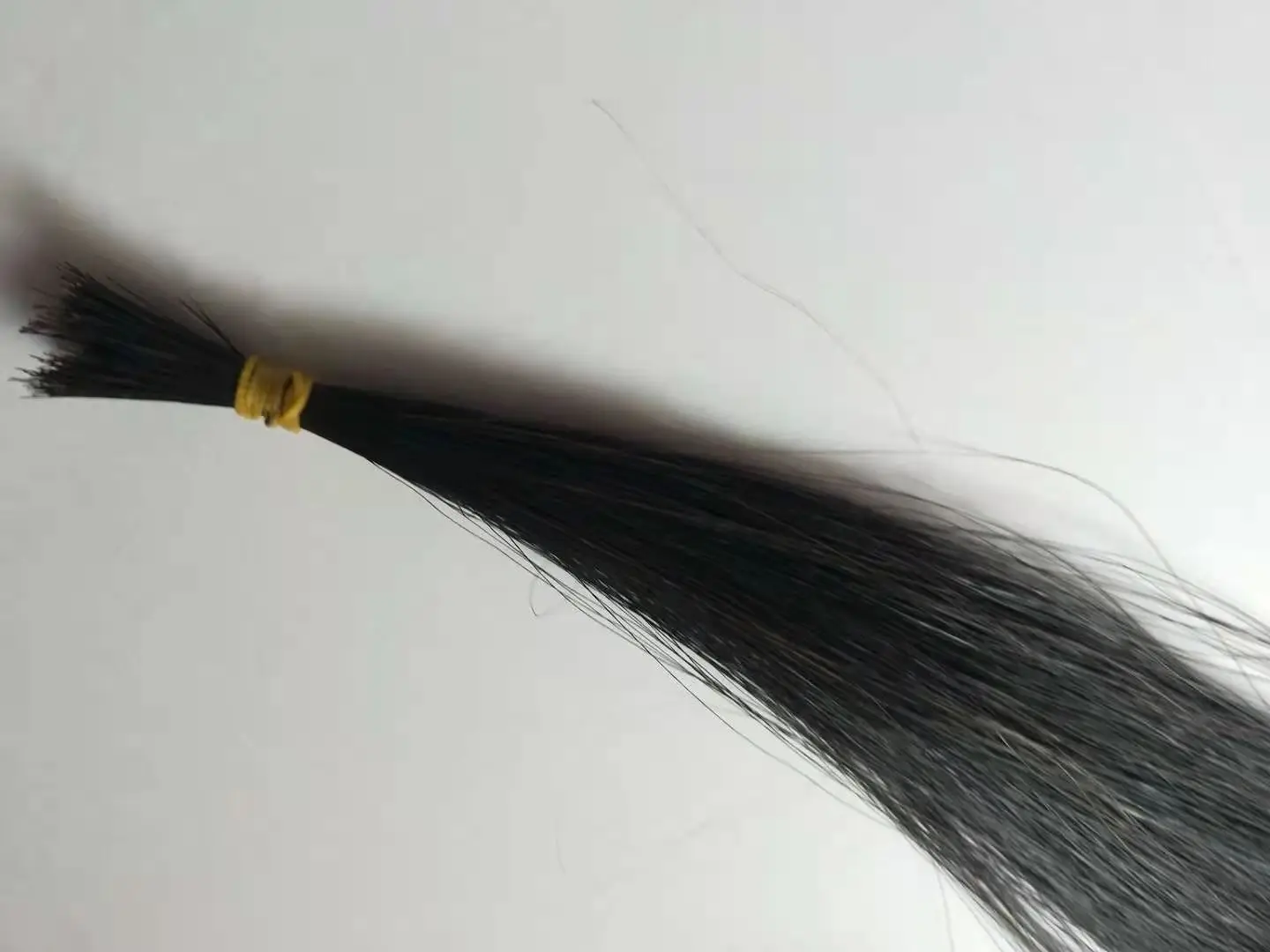 100 Grams Violin Bow Hair Cello Bow Hair Real Horse Hair from 80cm to 82cm Black Color