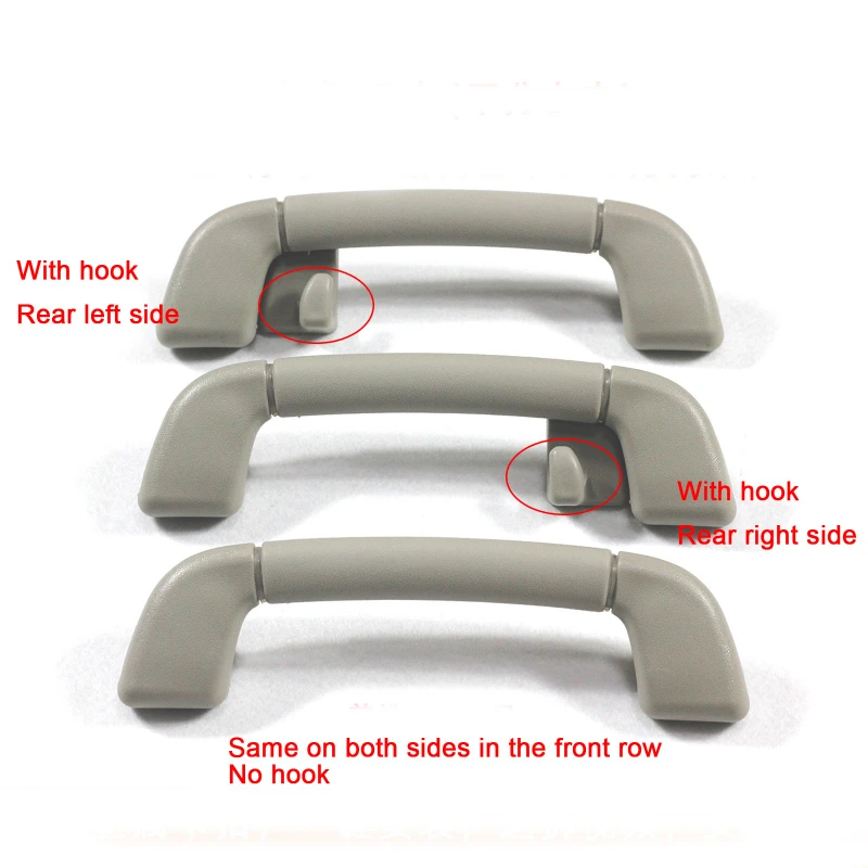 

Grey 1PC For Toyota Land Cruiser Camry Interior Roof Pull Handle Grab Assist Handle 7461030320A8