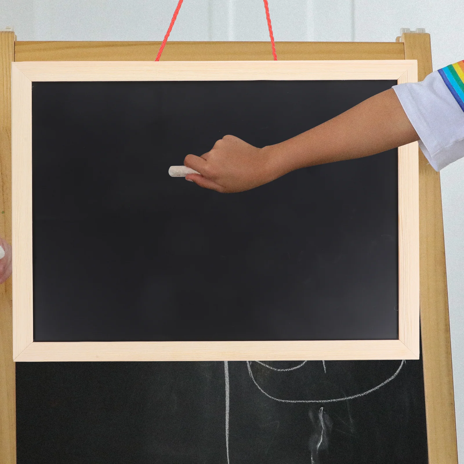 لوحة إعلانات الفلين لوحة مذكرة معلقة عتيقة ديكور مكتب حائط مستطيل ديكور ذاتي الصنع متعدد الاستخدامات للاستخدام المنزلي والمكتب #6