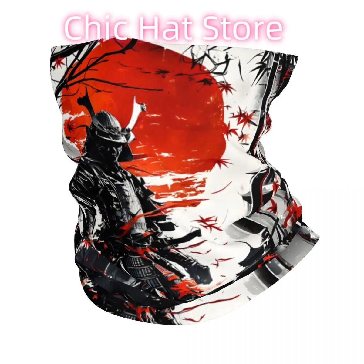 일본 사무라이 반다나 넥 커버 랩 스카프 발라클라바 사이클링 유니섹스 성인용 통기성
