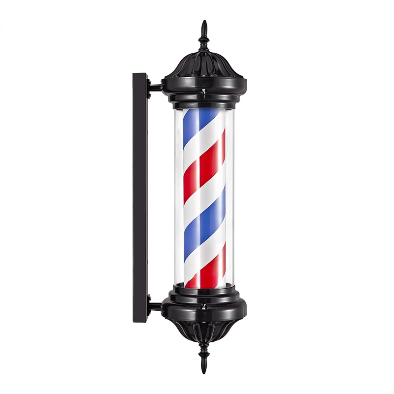 

Professional factory barber shop LED light Salon equipment barber pole