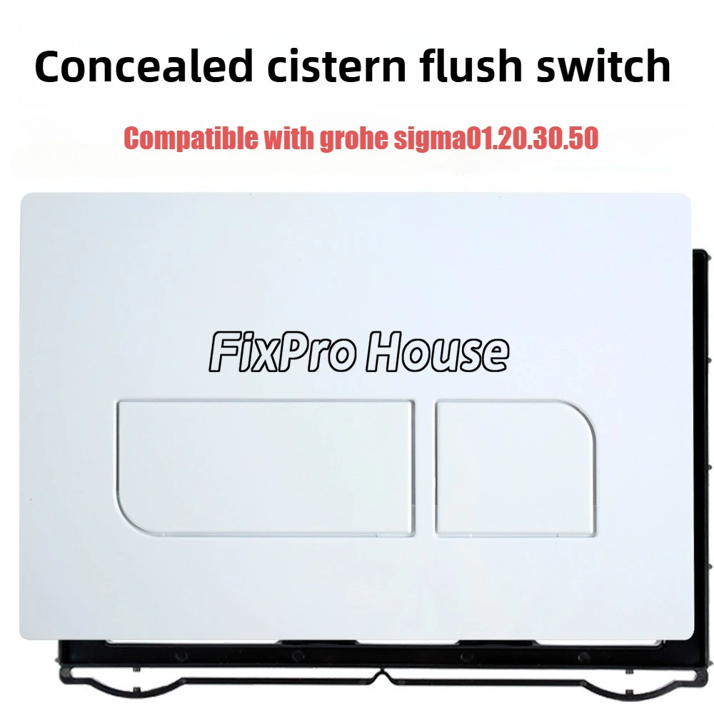 

Белая сменная панель резервуара для воды 115.770, кнопка смыва резервуара для ванной комнаты, подходит для Geberit Sigma 01/20/30/50 UP300 UP320, аксессуары