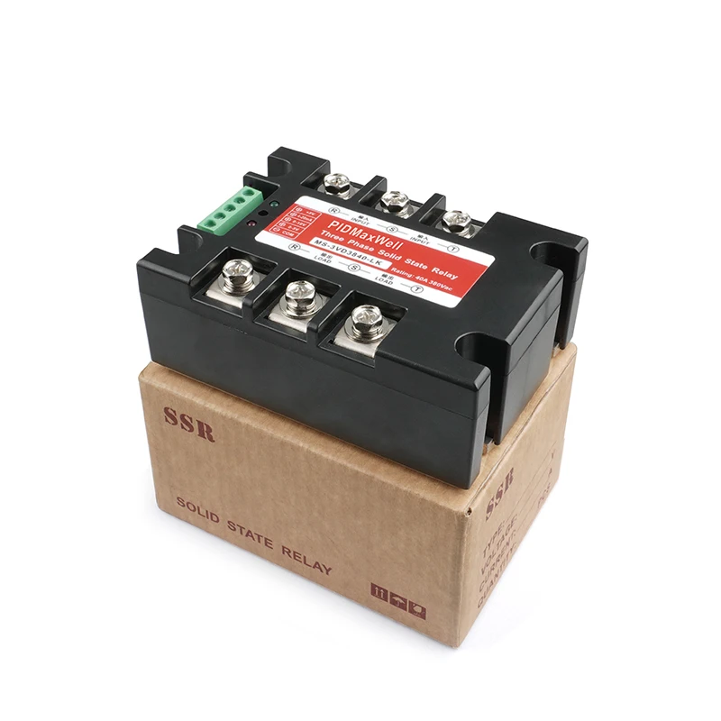 MS-3VD3840C-LK 40 أمبير منظم جهد ثلاثي الطور مدخلات عالمية 4-20mA 0-5VDC 0-10VDC جهد تحميل ثابت عند 400 فولت 380 فولت 418 فولت