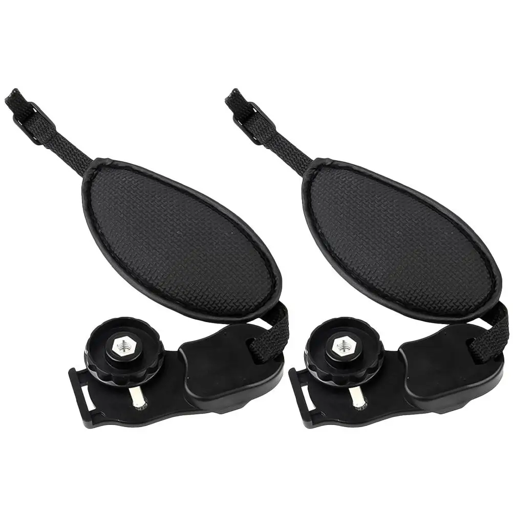 

2Pcs Camera Wrist Strap Secure Premium ABS Comfortable Oval Shape Long Use Gifts Photographers