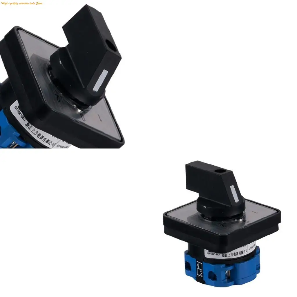 203F SZW26-20 Rotary Adapter Changeover AC 660V 20A Latching Terminals 3 Position