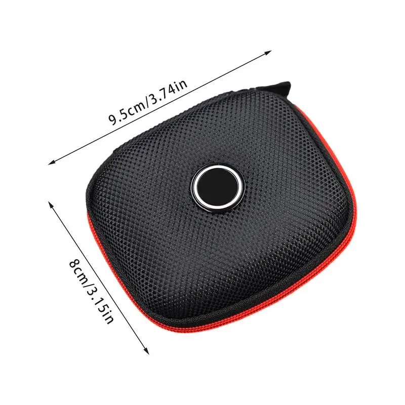 Estuche de transporte para auriculares, bolsa de viaje protectora dura EVA, absorción de impactos, Mini contenedor de Cable, organizador electrónico para teléfono