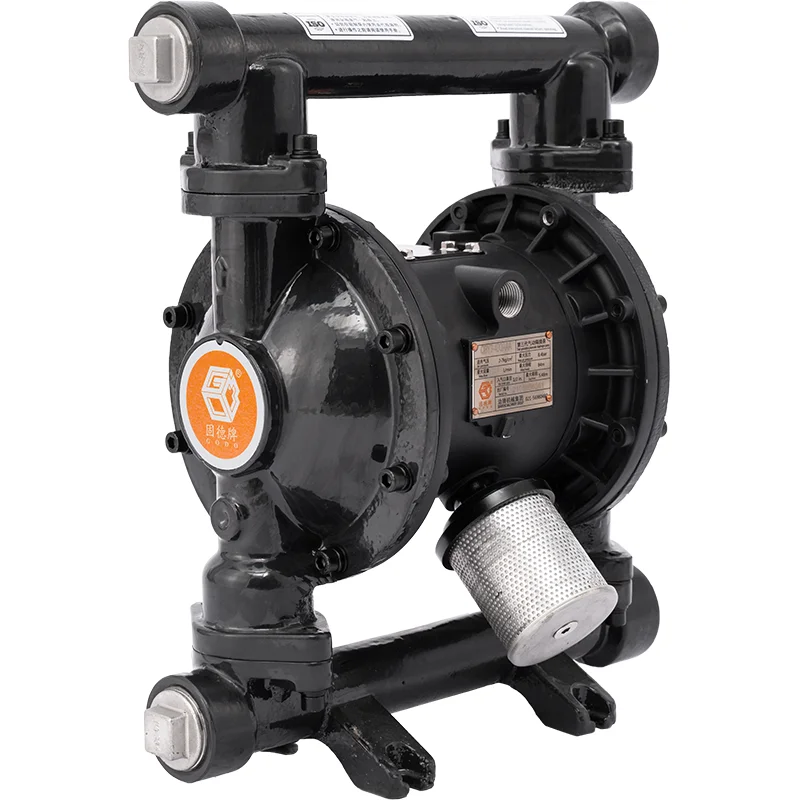 QBY3-80/125QTFF Nodular Cast Iron Pump Pneumatic Diaphragm Pump Waste Water Transfer Pump Sewage Treatment Equipment