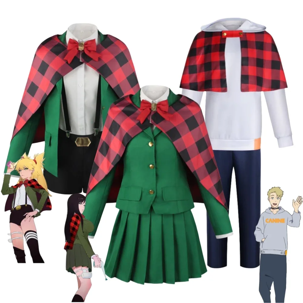 

Anime Cartoon Burn The Witch Noel Niihashi Ninny Spangcole Balgo Ywain Parks Cosplay Costume Wing Bind Uniform Halloween Suit