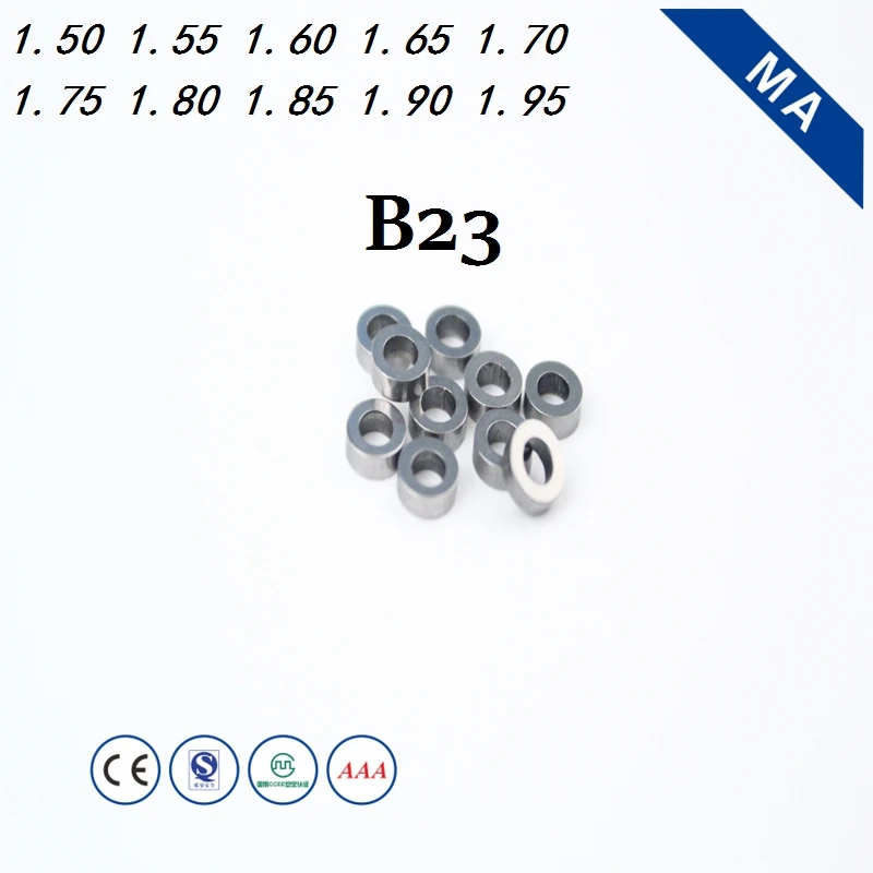 Calços b23 para denso 1.50 1.55 1.60 1.65 1.70 1.75 1.80 1.85 1.90 1.95 ajuste do injetor common rail 50 peças junta de combustível diesel