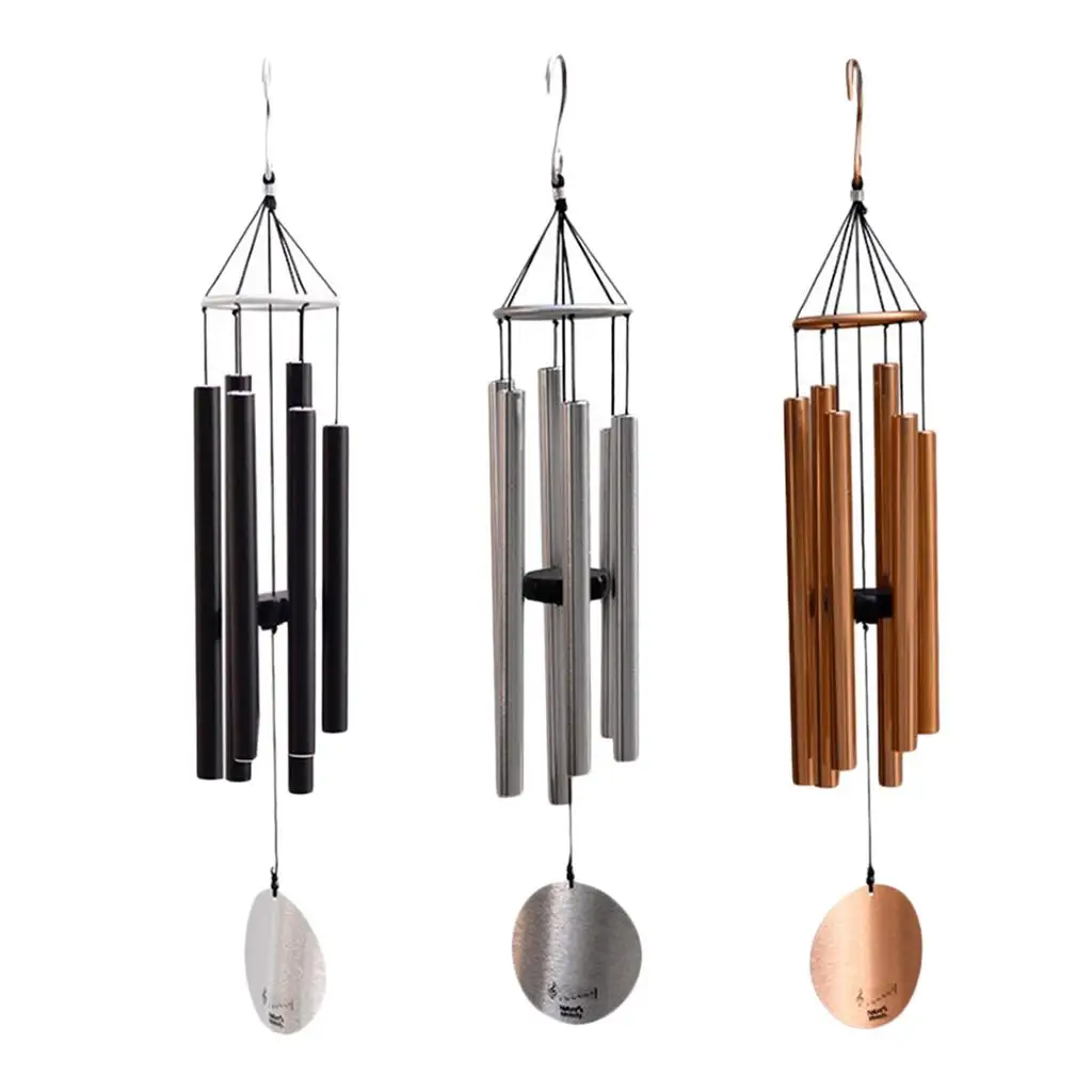 28 Inches Aluminium Wind Bell Japanese Wind Chimes Metal Tube for Patio Garden Balcony Wind Decoration