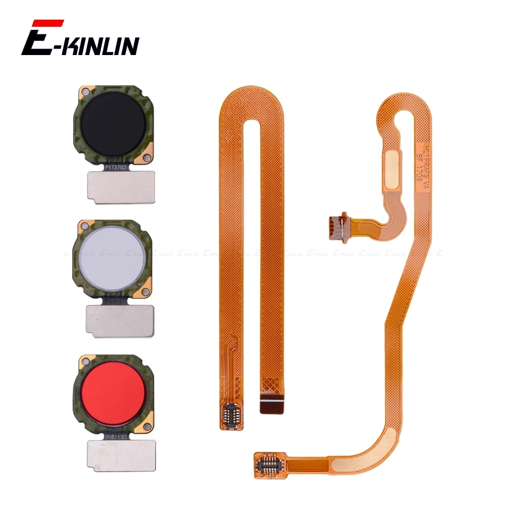 Fingerprint Scanner Touch Sensor ID Connection Return Connector Home Button Key Flex Cable For HuaWei Honor 8X 8C 8 Pro Lite