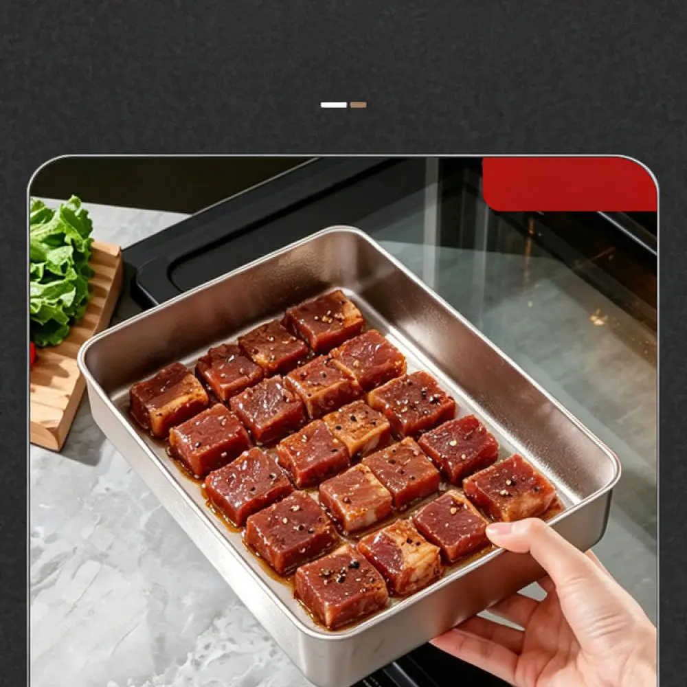 Pure Titanium Food Storage Container Airtight Fresh Keeping Box For Kitchen Refrigerator Organization Meat Dumpling Organizer