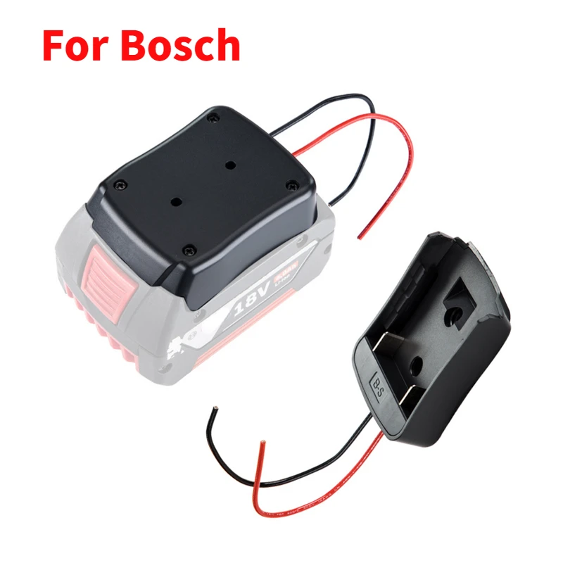 ZWINCKY Hot Battery adapter for Bosch 18v dock power connector With 14 Awg Wires DIY Connectors Adapter Tool Accessories