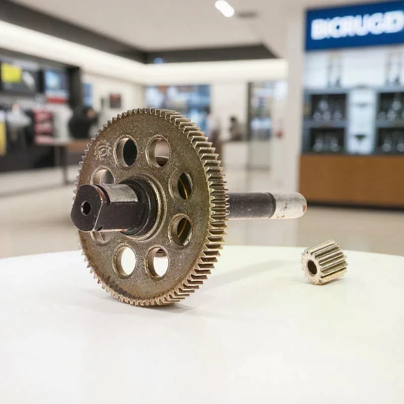 Mini Gear With Shaft For Power Tools Chain Saw 550 Type 14 Teeth Brushless Motor Gear Assembly
