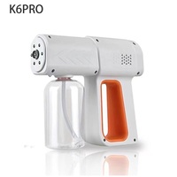 380ml Professional Handheld Electric Nano Sprayer Machine Wireless Alcohol Sanitizer Disinfectant Fogger Touchless Sanitization