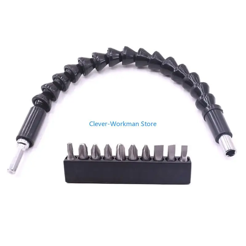 24TD مفك البراغي المشترك جهاز الحفر الكهربائي 300 مم عمود عمود مرن عالمي توصيل الأكمام قود الأكمام براغي تشديد