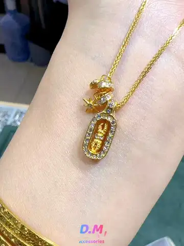 금 장식품 금 장식품 925 은 장식품 신선한 출시 새로운 특징 금 장식품 고전적인 금 장식품 금 꾸미기 금점 장식품