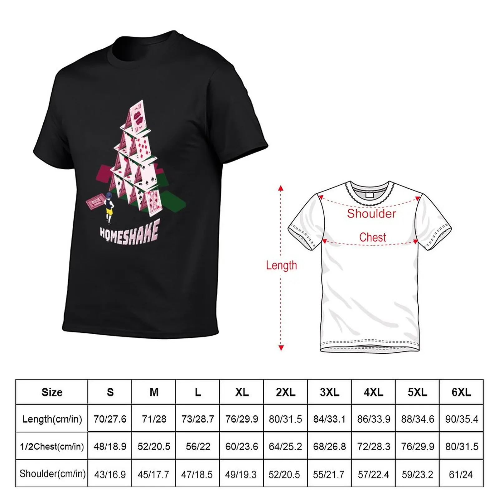 New Homeshake T-Shirt korean fashion boys t shirts cute clothes funny t shirt mens graphic t-shirts