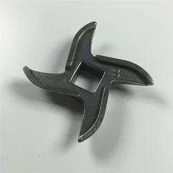 1PC 5# 8# 10# 12# 22# 32# Meat Grinders Blade Mincer Replacement Spare Silver Steel Cast Iron