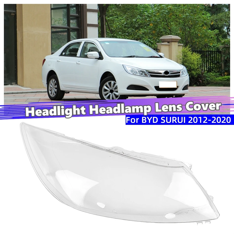 For BYD SURUI 2012 2013 2014 2015 2016 2017 2018 2019 2020 Articles Cars Polycarbonate High Gloss Fully Transparent Lens Masks