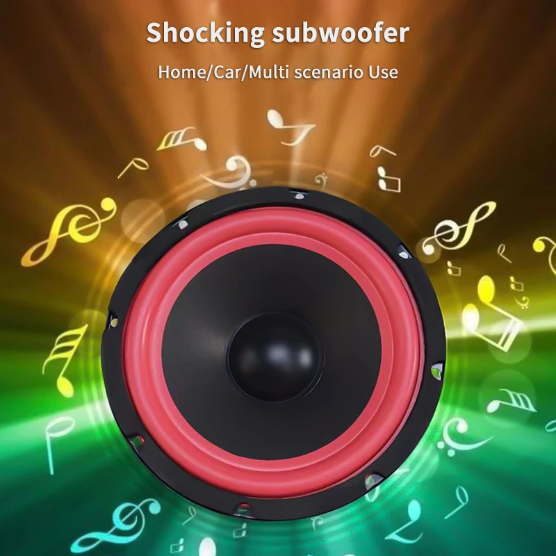 5/6/8/10 Inch Car Speakers HiFi Coaxial Subwoofer Music Full Range Frequency Car Stereo Speaker For Universal Car Home Audio