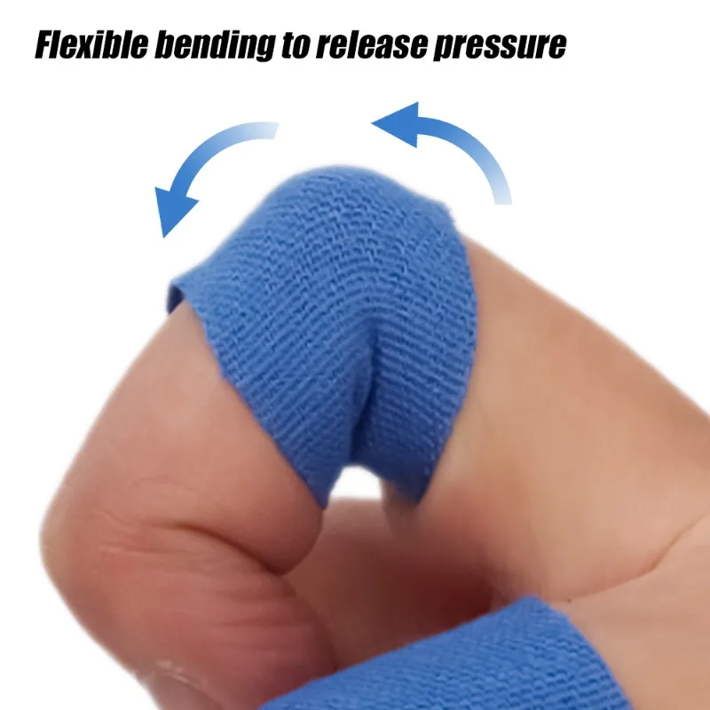 50/10Pcs Finger Bandage Protective Thumb Cover Bowling Tape Guard Lightweight Tapes Elastic Cloth Compact Sports Accessories