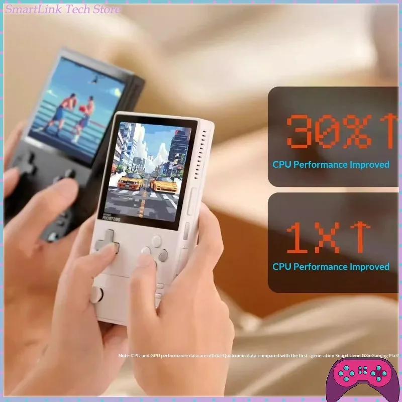 

Новая портативная игровая консоль Pocket DMG Android с 3,92-дюймовым OLED-экраном 1080p, цветной дисплей, подарок для геймеров