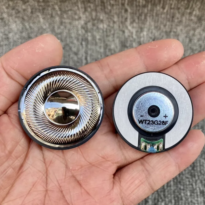 Hifi 40mm Headset Driver Headphones Speaker units 32ohm Earphone Repair Parts titanium diaphragm N52 magnet Good Resolution New