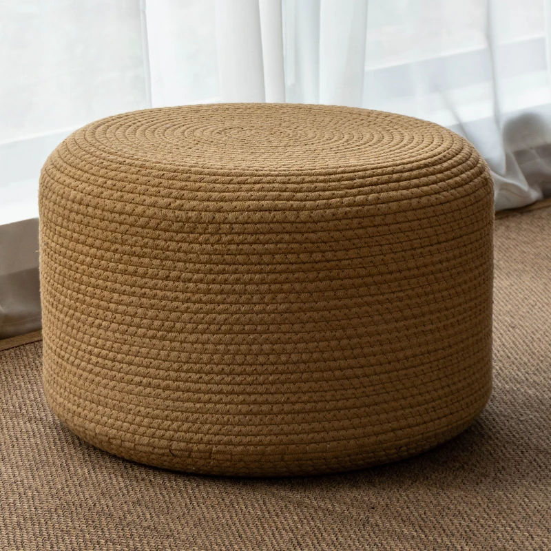 ···Futon Cushion Household Floor Pu Living Room Tatami Stool Floor Mat Desk Chair Footrest Seat Puffs