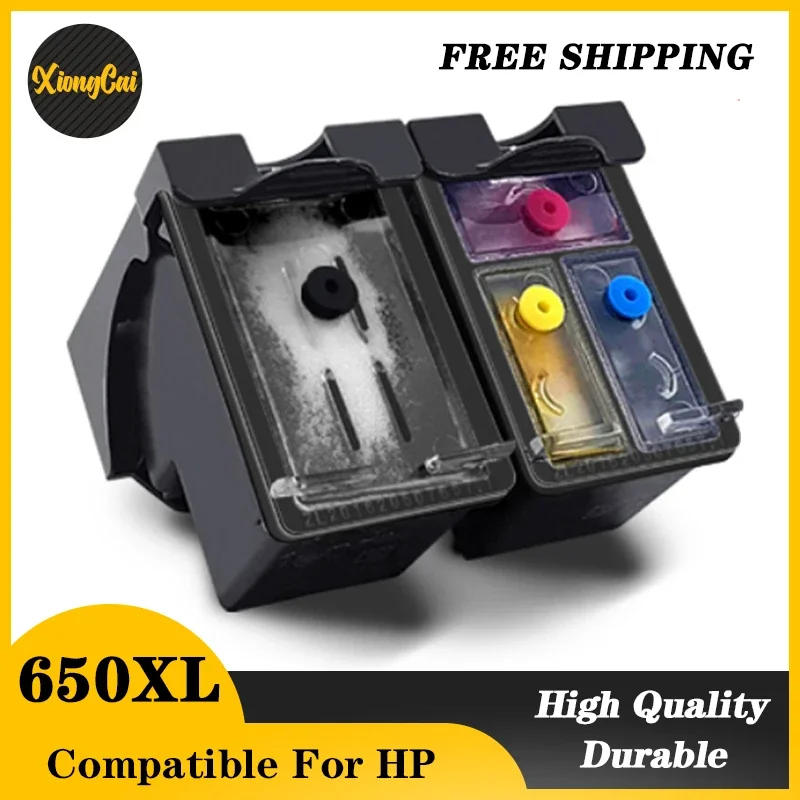 Refill ink kit for HP 650 XL HP650 ink cartridge Replacement For HP Deskjet 1015 1515 2510 2515 2545 2540 2645 3515 4645 4530