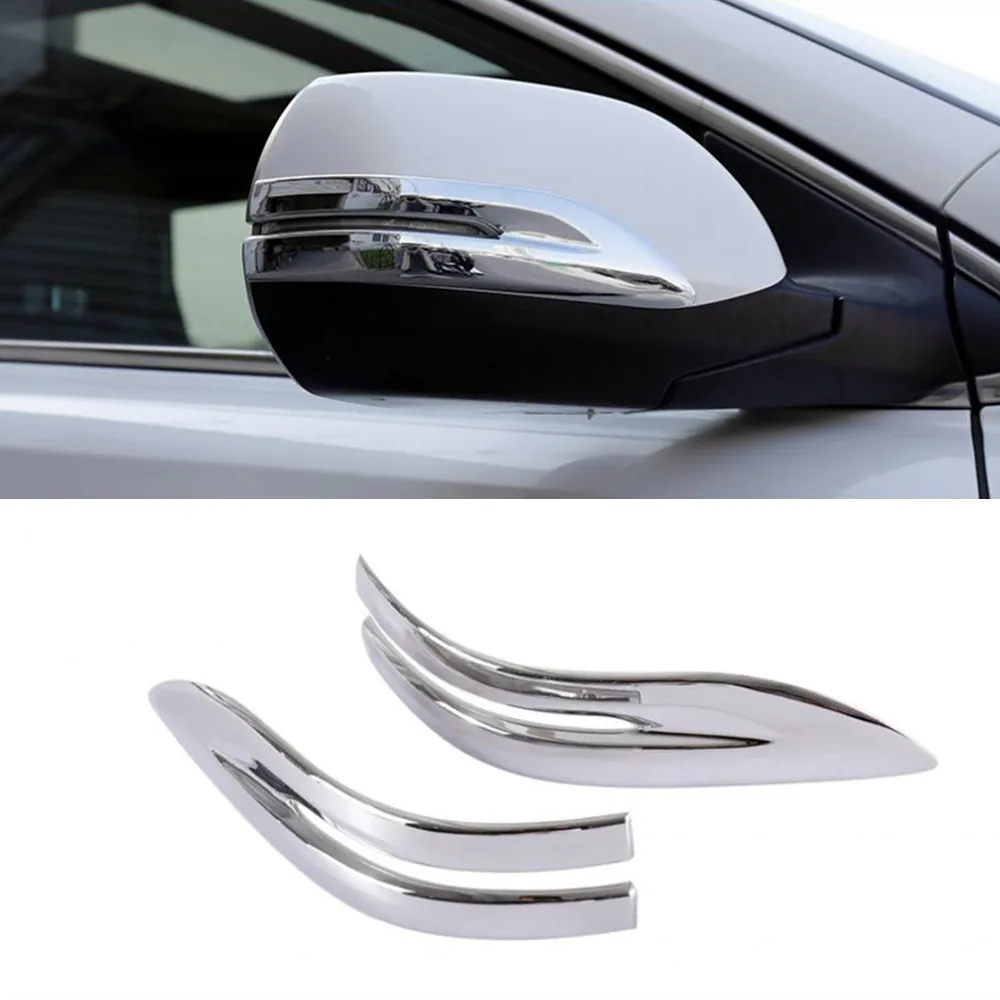 

ABS Chrome exterior accessories Car Side Door Rearview Turning Mirror Stripe Sticker Cover For Honda CRV CR-V 2012 2013-2021