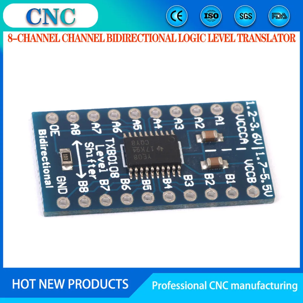 8-Channel Channel Bi-Directional Logic Level Converter Logic Level Conversion