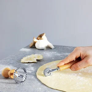 Manuelle Masseformen für Zuhause, Ravioli -Cutter, Press Formenkeks mit Holzgriff, Küchenbackwerkzeug für Knödel Lasagna Pierogi 10 Hauptverkaufsmodelle - №10