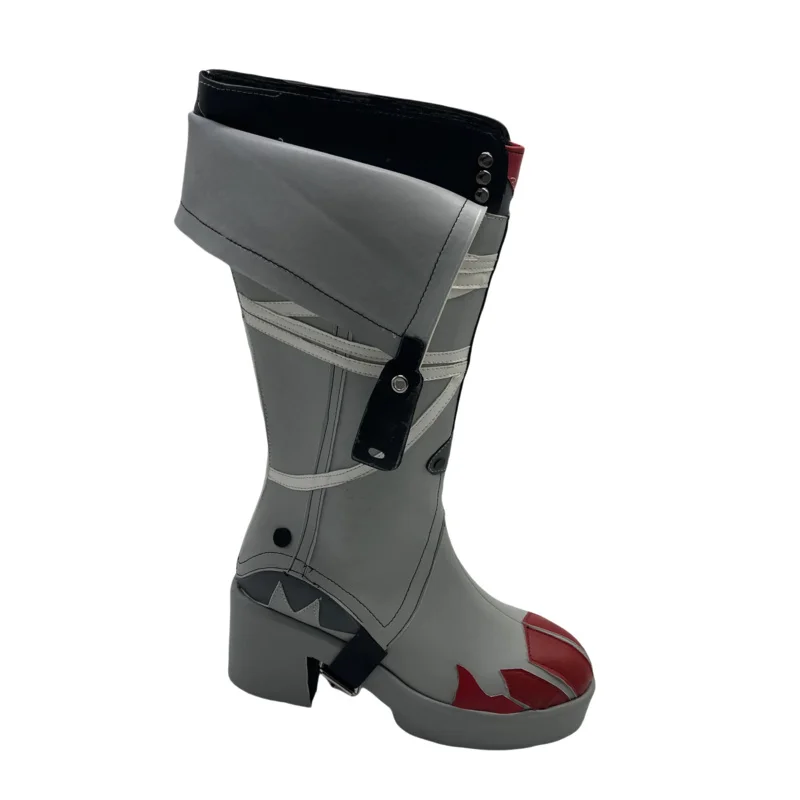 أحذية UWOWO Jane Doe التأثيرية لعبة Zenless Zone Zero Cosplay/ZZZ أحذية جين دو التأثيرية أحذية الهالوين مقاس 35-45