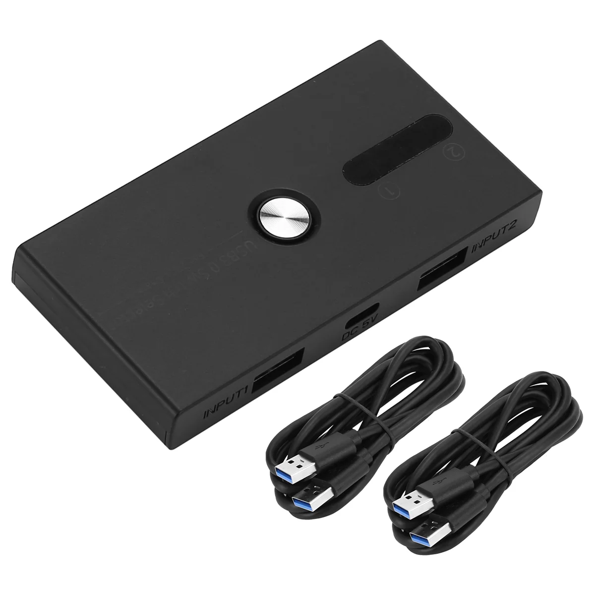 AC37-USB 3.0 Switch 2 In 4 Out KVM Docking Station Printer Berbagi Perangkat Monitor Adaptor KVM Converter