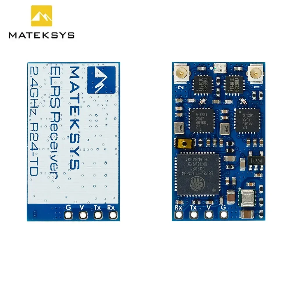 Ricevitore MATEKSYS R24-TD ExpressLRS da 2,4 GHz con vera diversità |   per drone RC FPV