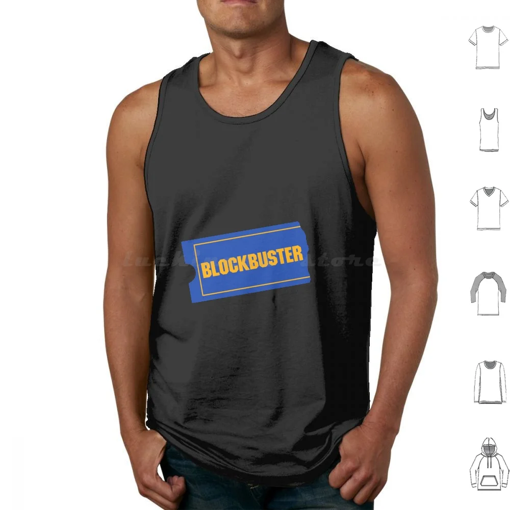 Blockbuster Tank Tops Vest Sleeveless Blockbuster Blockbuster Video Blockbuster Movies Blockbuster Oregon Last Blockbuster