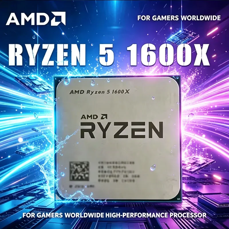 AMD Ryzen5 1600X 3.6 GHz...