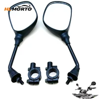 1 par de espejos retrovisores universales de 22mm espejo convexo lateral para Honda Kawasaki Suzuki Yamaha KTM ATV Dirt Bike 8mm