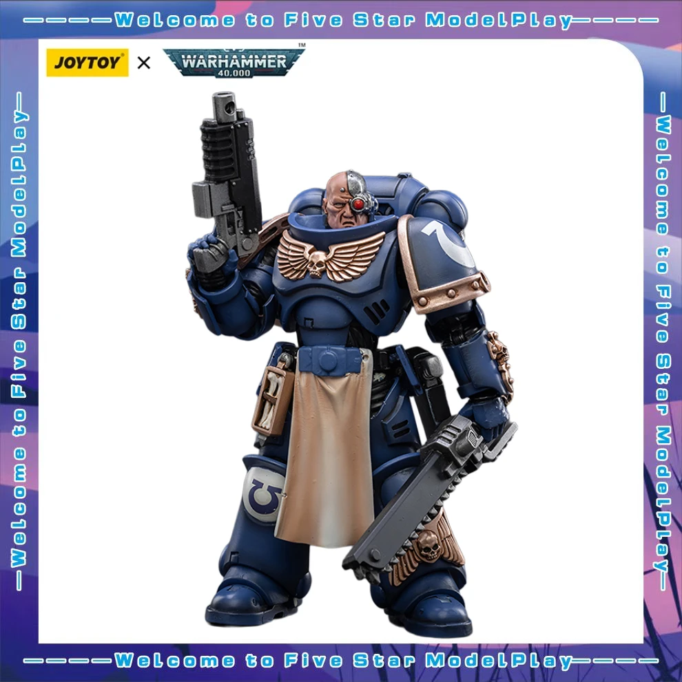 

【FS】 JOYTOY Warhammer 40K Ultramarines Primaris Lieutenant Horatius, коллекционная фигурка в масштабе 1/18, модель, игрушка, подарок, коллекция