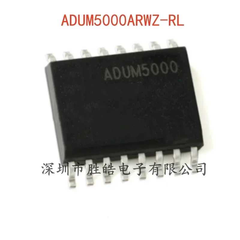 

(2PCS) NEW ADUM5000ARWZ-RL 2.5 Kv Isolated DC/DC Converter Chip SOIC-16 ADUM5000ARWZ Integrated Circuit