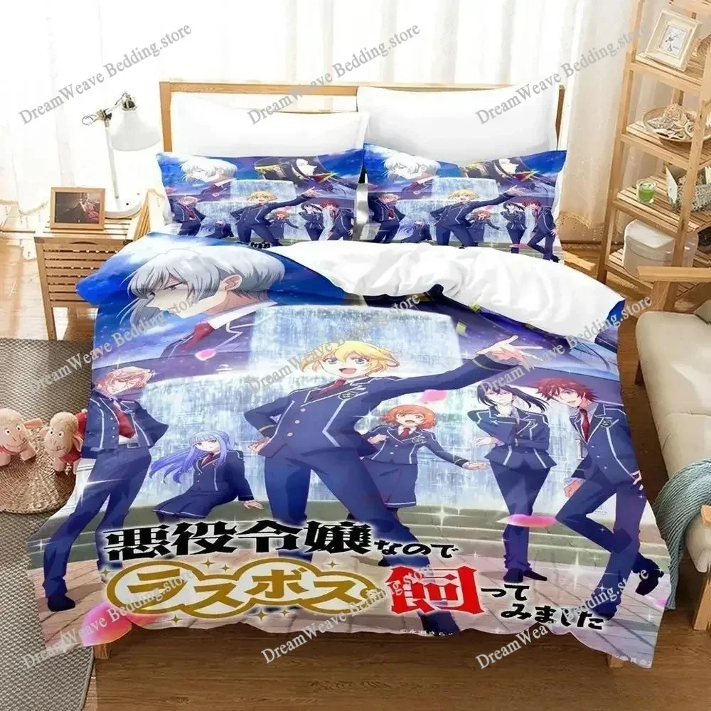 Buddy Daddies Luxury Bedding Set Japan Anime Cartoon Duvet Cover Set Comforter Bedspread Twin Single Size Printed Home Textile74