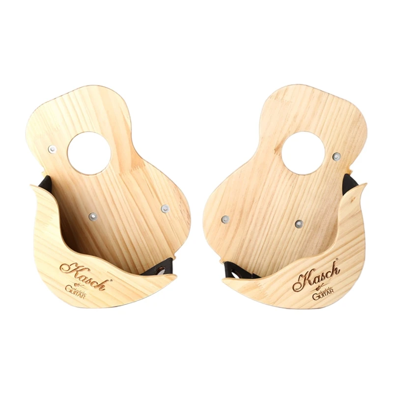 

Guitar Wall Mount Hanger Wall Hook Holder Stand with Screws, Wooden Guitar Wall Mount Hanging Bracket for Bass Banjo TOP quality