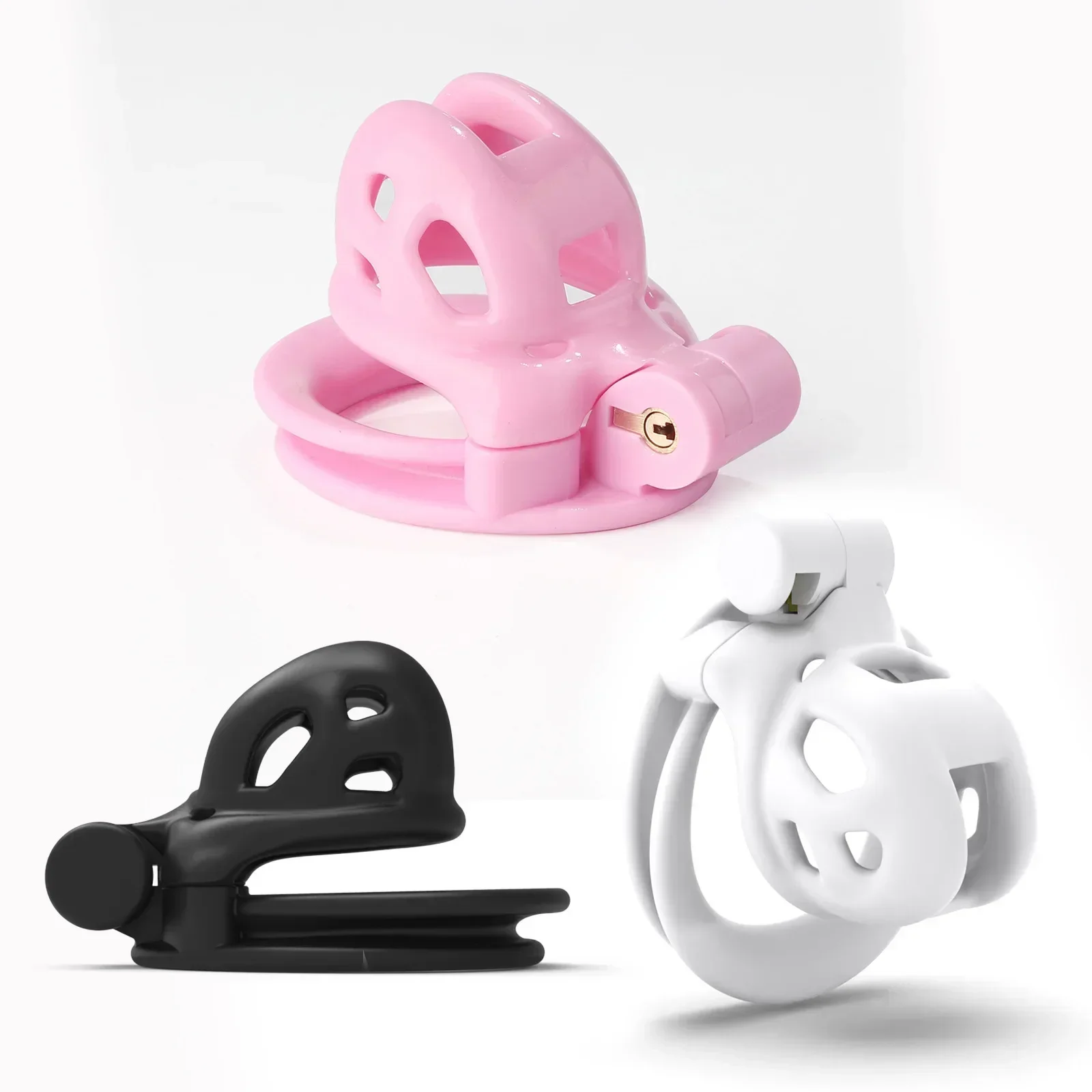 New Sissy Device Mamba Chastity Cage Super Mirco Male Penis CB Lock Ultra-Compact Size BDSM Genital Abstinence Restraint Sex Toy view 3