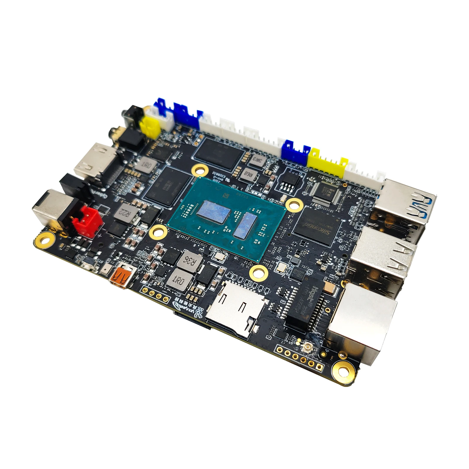 Placa base X1 SBC de 11. a generación JasperLake N5105 placa de desarrollo X86 de cuatro núcleos Windows10/11/Ubuntu NVME SSD/M.2 SATA SSD