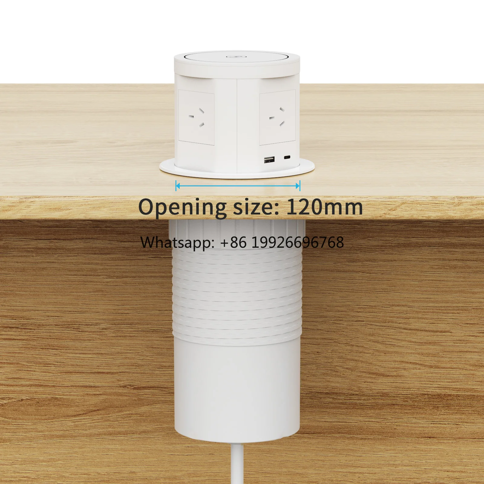 

Ausgauge Tower USB Socket Anti-overload and Anti-surge protection Multi-functional PD20w Vertical Socket factory