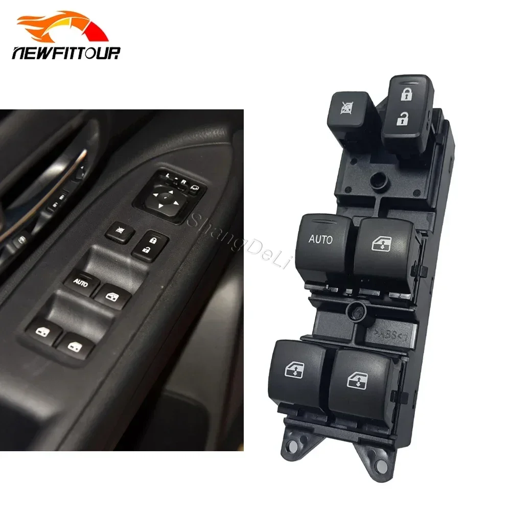 Przedni lewy główny przełącznik szyb do Mitsubishi Outlander 3 2013 2014 2015 2016 2017 2018 Auto Parts