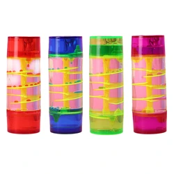Hourglass Center Column Turntable Oil Drop Hourglass Jelly Color Leisure Daze Oil Leak Home Crafts Decor