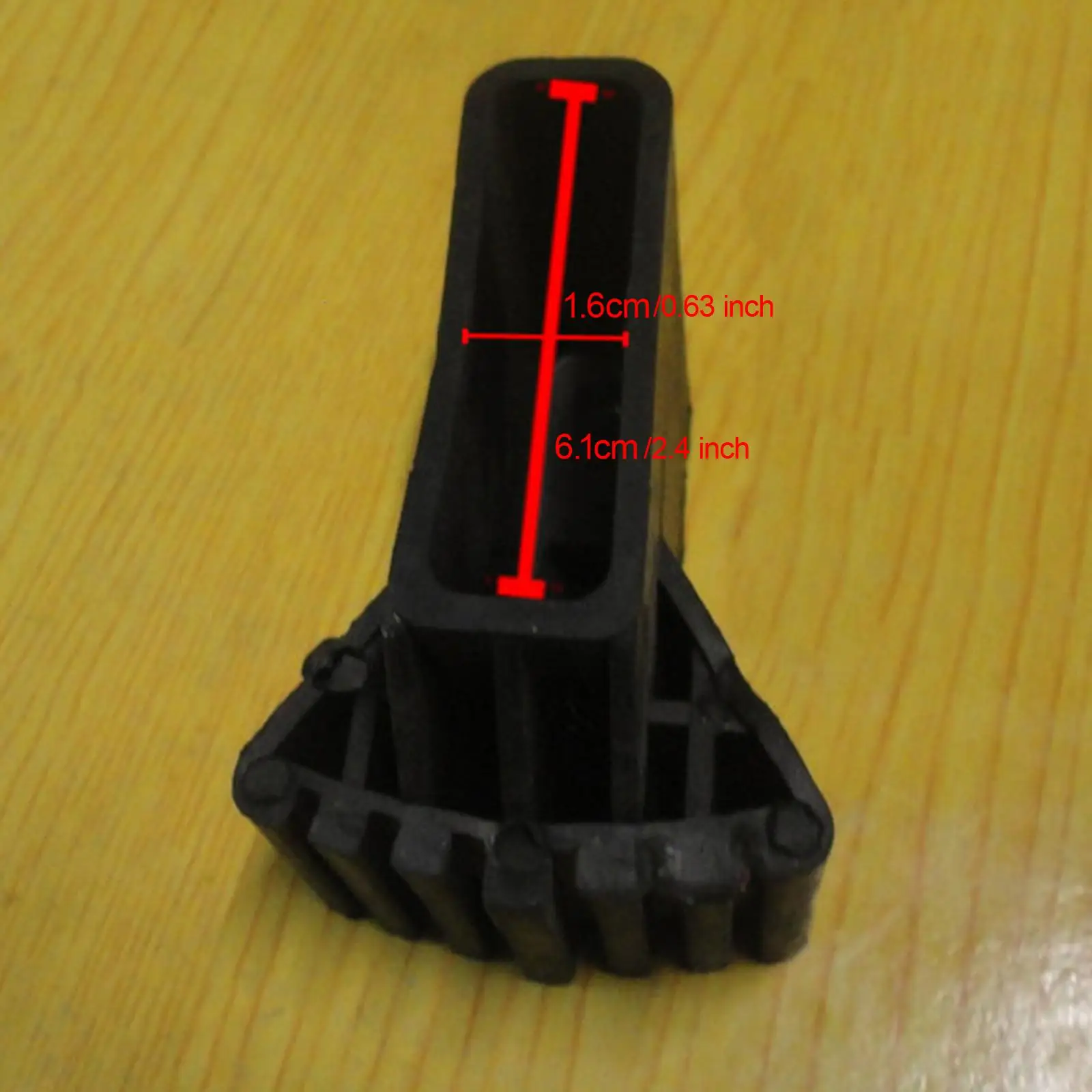 Immagine 7: 4 coperture per piedini per scale Sostituisci i piedini per scaletta in gomma facili da installare
